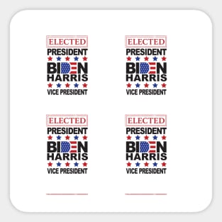 Biden Harris Elected Sticker